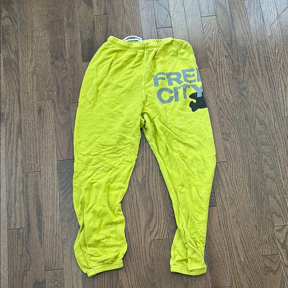 Freecity Yellow Sweatpants